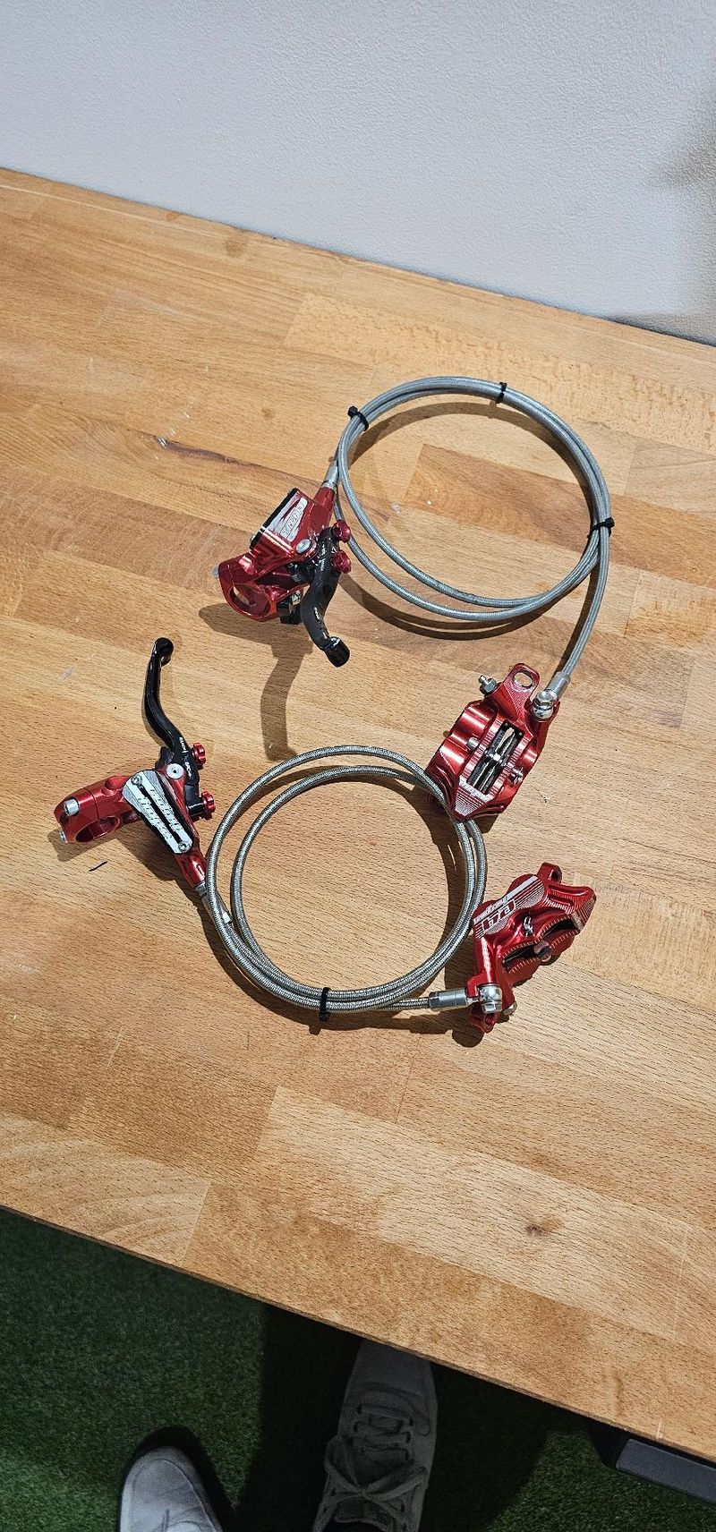 Used Hope Tech 3 E4 Brake Set Brakes