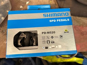 Brugt Shimano pd-m520 2022 Drivetrain & Pedals