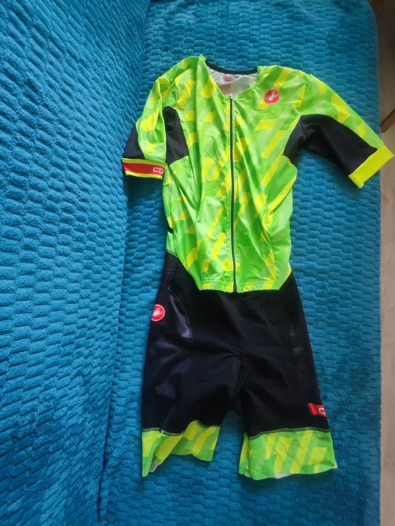 Used Castelli Sanremo Body Rossocorsa Cycling Clothing