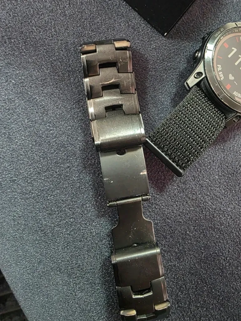 Brugt Garmin Fenix 7 solar sapphire bike — billede 3 af 5