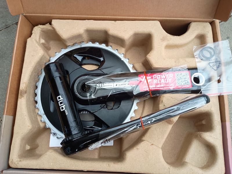 Used Sram Force Carbon DUB wide, 2x12, 172.5mm, 35-48T 2026 Drivetrain & Pedals