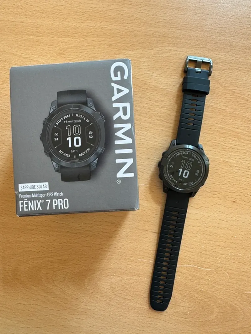 Tweedehands Garmin Fenix 7 Pro Sapphire Solar 2026 Electronics