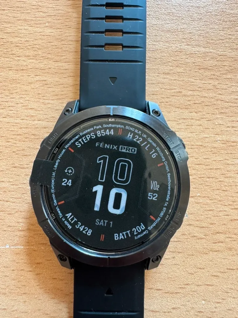 Brugt Garmin Fenix 7 Pro Sapphire Solar 2026 bike — billede 4 af 6