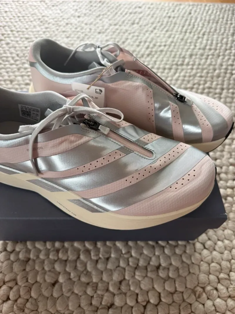 Used Adidas Adizero EVO SL Zip x Naked Copenhagen Running Shoes
