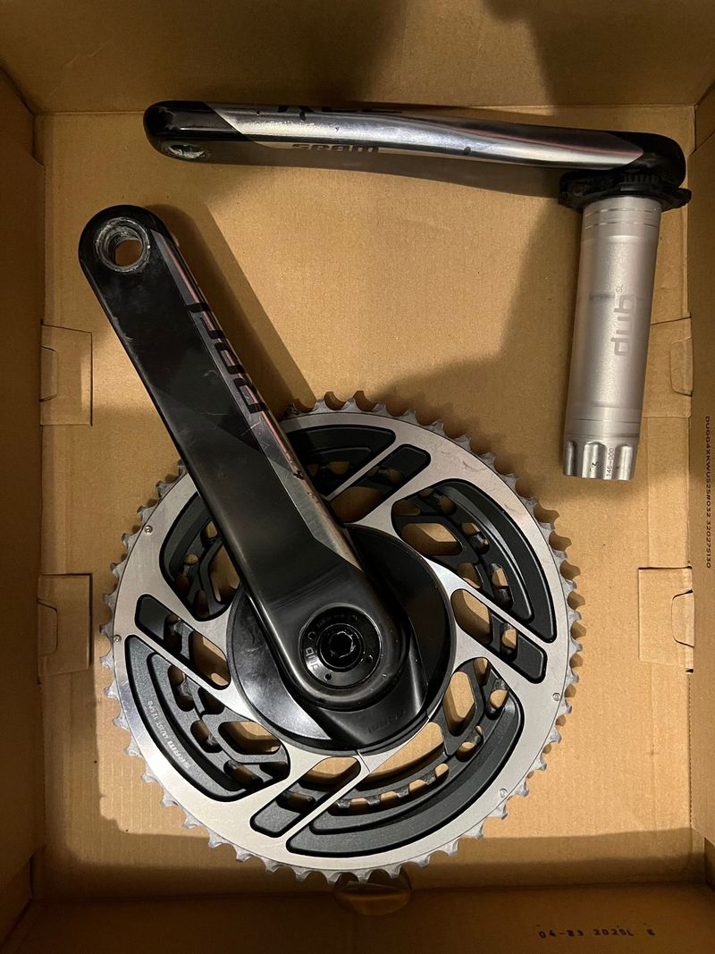 Used Sram red Drivetrain & Pedals