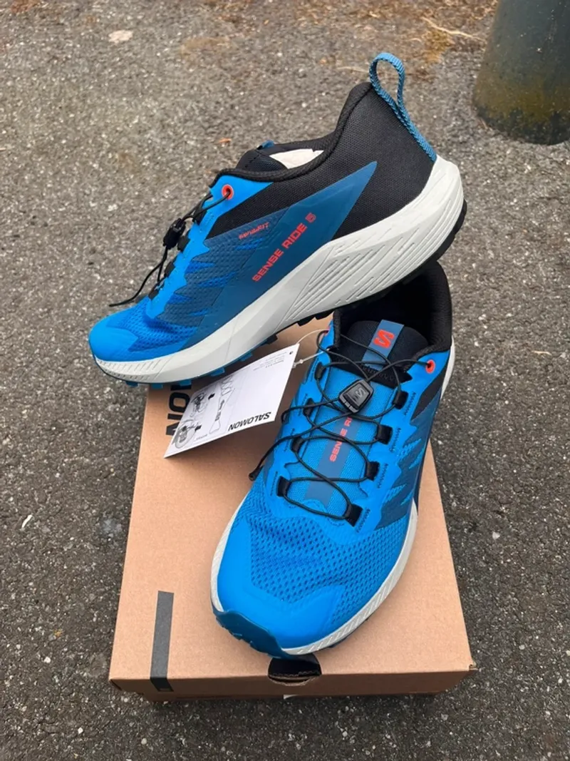 Used Salomon Sense Ride 5 Running Shoes