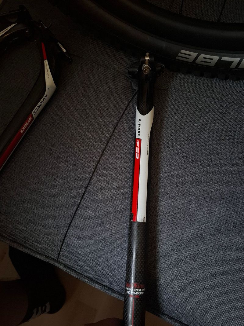 Tweedehands Fsa K-Force Seatpost Saddles & Seatposts