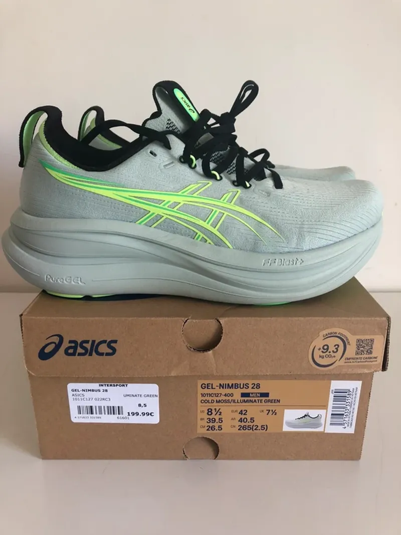Asics Basket Homme Running Shoes usato