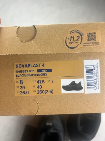 Used Asics Novablast 4 bike — image 9 of 9