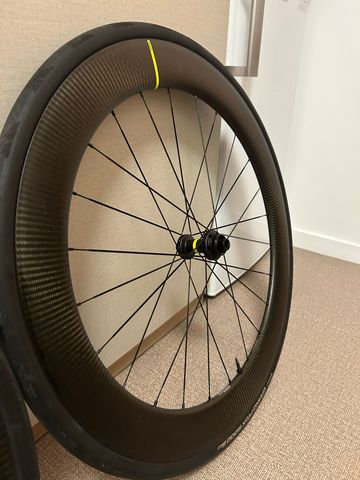 Brugt Mavic Cosmic SL 65 Disc 3K 2024 bike — billede 3 af 9