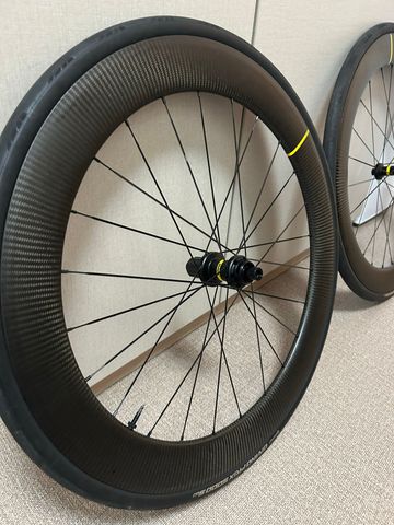 Brugt Mavic Cosmic SL 65 Disc 3K 2024 bike — billede 2 af 9