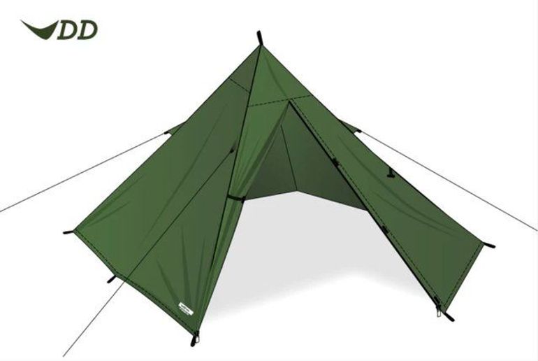 Brugt DD Hammocks Super Light Pyramid Tent bike — billede 4 af 7