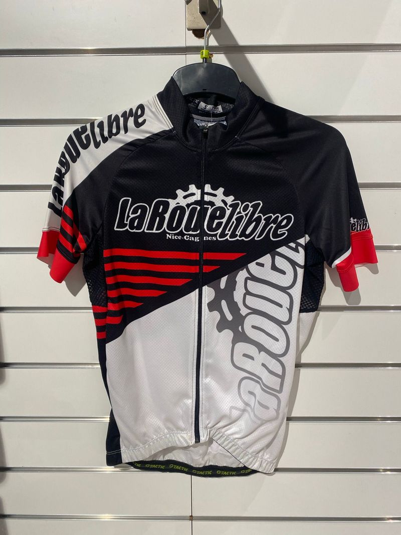 Used Tactic La Roue Libre Cycling Jersey Cycling Clothing