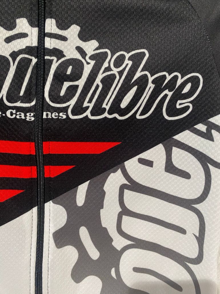 Gebrauchtes Tactic La Roue Libre Cycling Jersey bike — Bild 3 von 3
