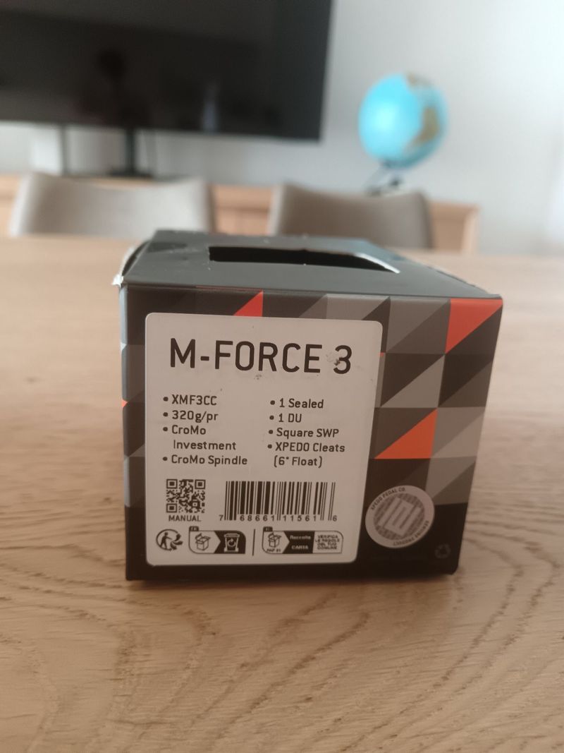 Used Xpedo M-force 3 Drivetrain & Pedals