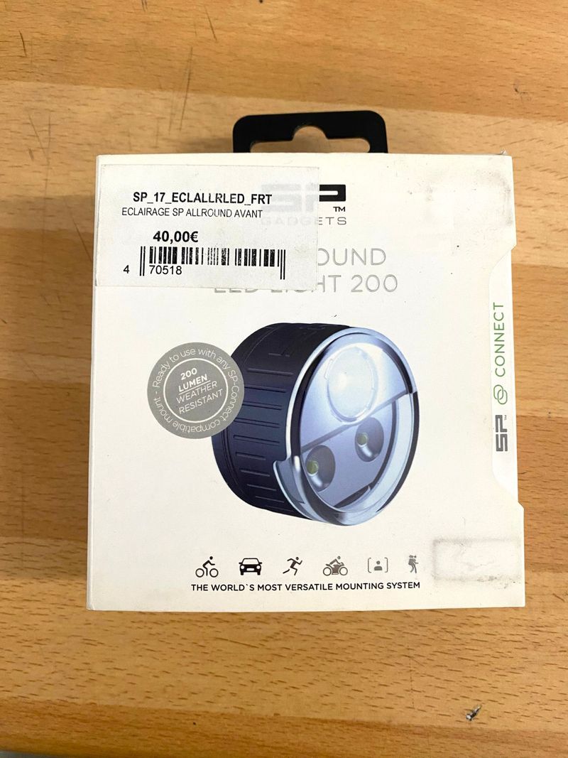 Käytetty SP Gadget SP Allround Front Light Cycling Accessories