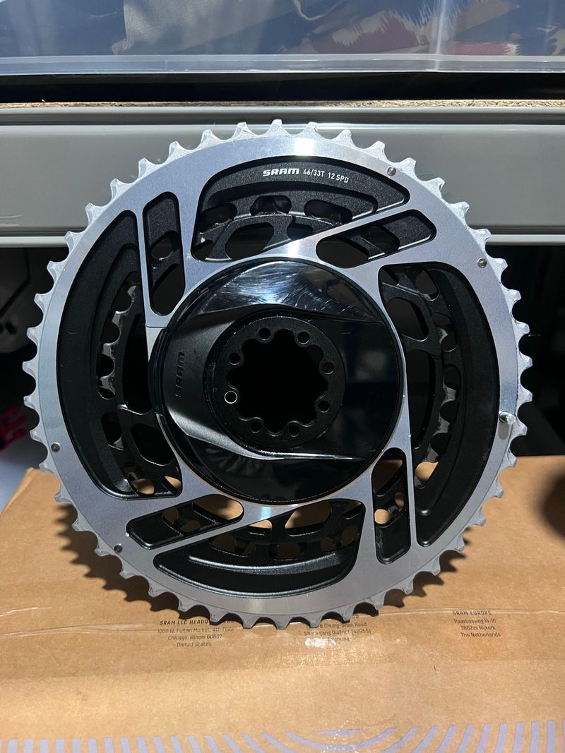 Tweedehands Sram Red E1 46-33 Chainrings 2026 Drivetrain & Pedals