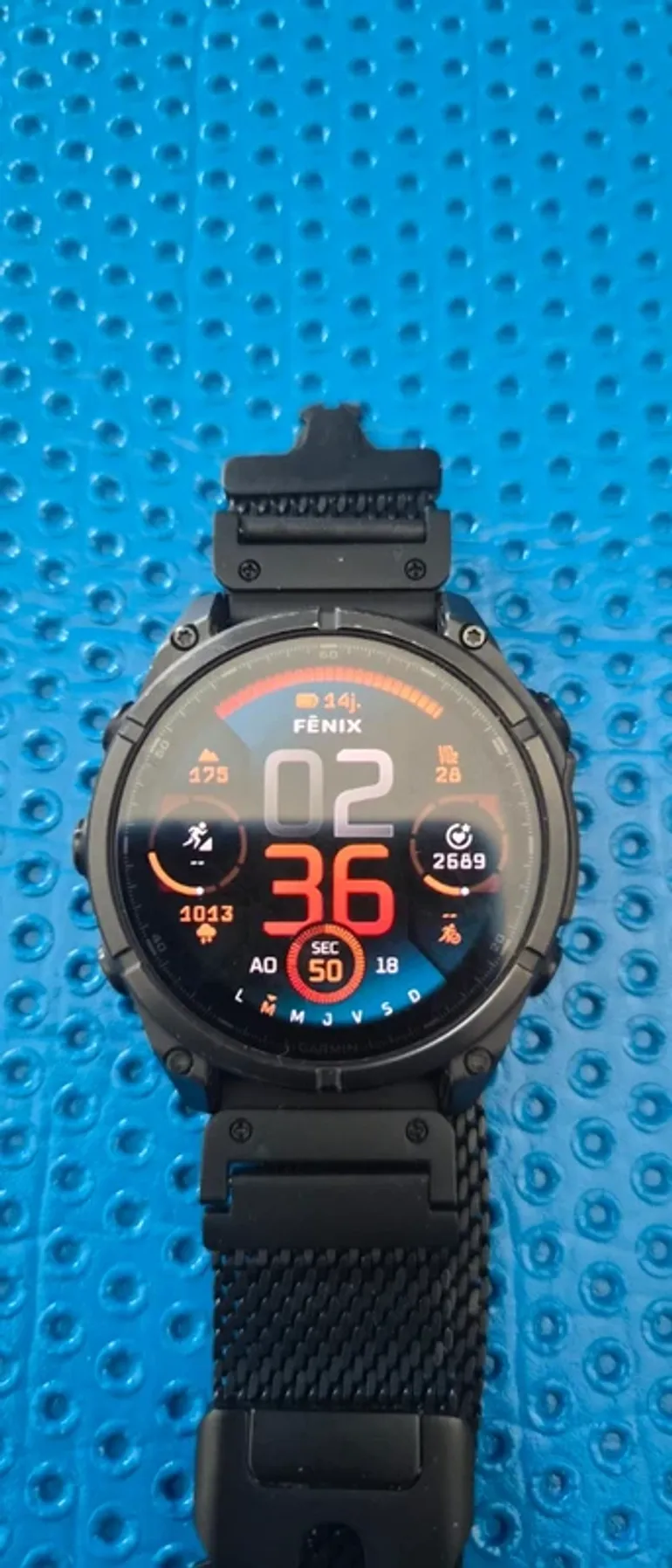 Used Garmin Fénix 8 Amoled Sapphire 47mm bike — image 3 of 11