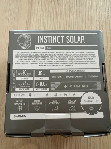 Used Garmin Instinct Solar Tactical bike — image 2 of 7