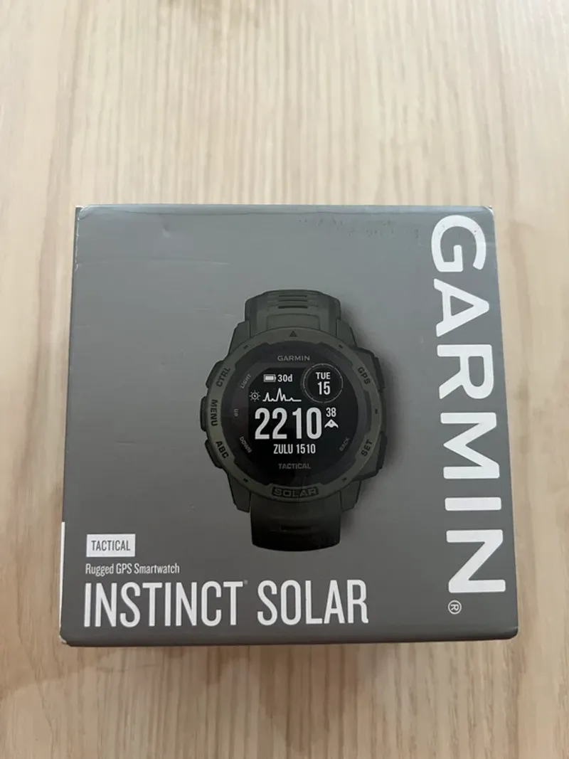 Used Garmin Instinct Solar Tactical Electronics