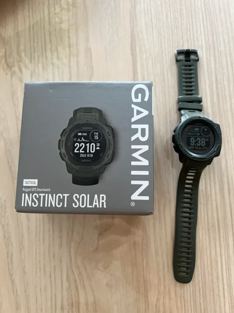 Used Garmin Instinct Solar Tactical bike — image 3 of 7