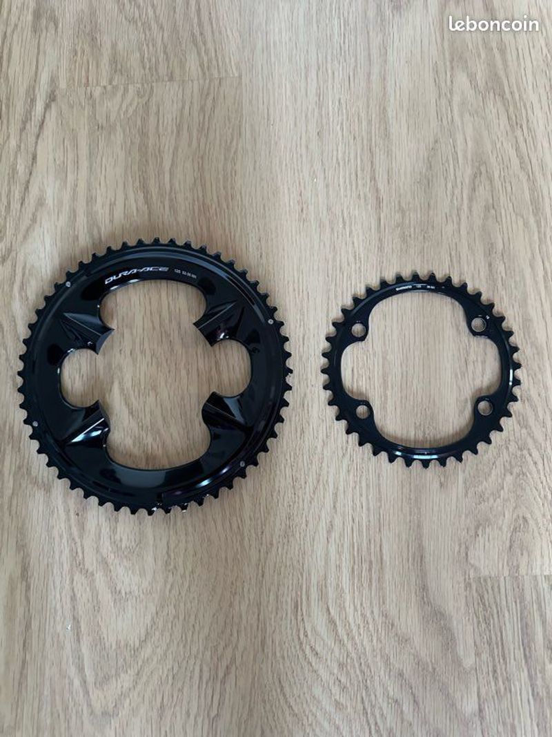 Used Shimano Plateaux Dura Ace 52/36 12V NEUF Drivetrain & Pedals