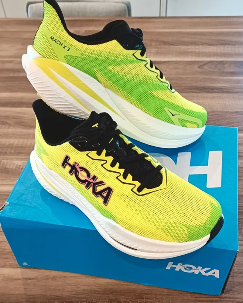 Used Hoka Mach X3 Running Shoes