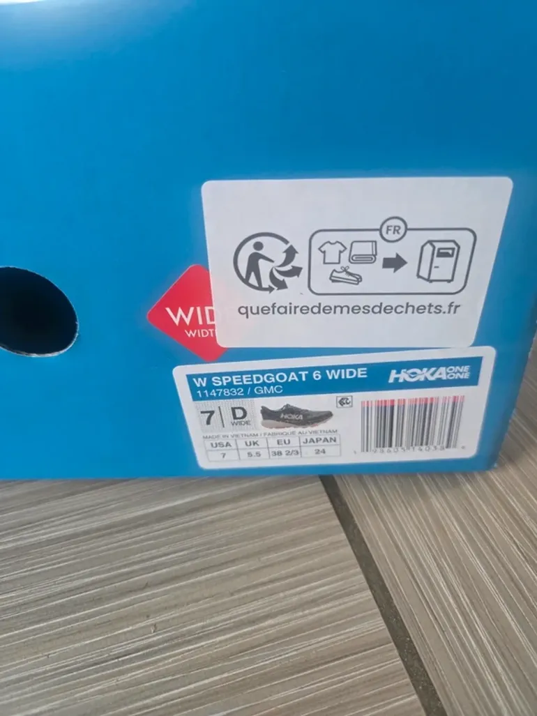 Tweedehands Hoka Speedgoat 6 Wide bike — afbeelding 6 van 6