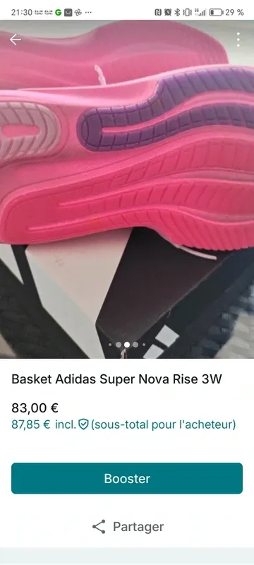 Gebrauchtes Adidas Super Nova Rise 3W bike — Bild 6 von 8