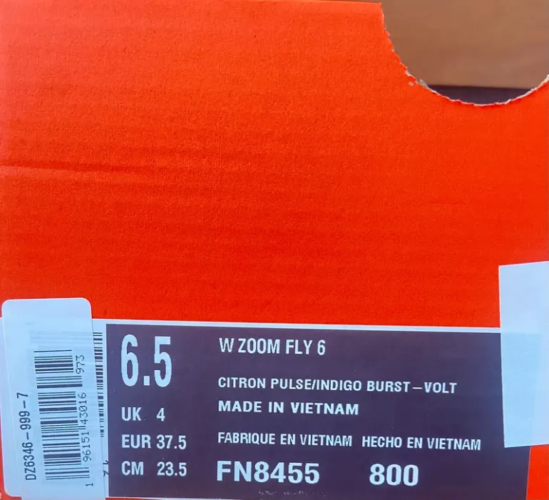 Gebrauchtes Nike Zoom Fly 6 bike — Bild 9 von 9