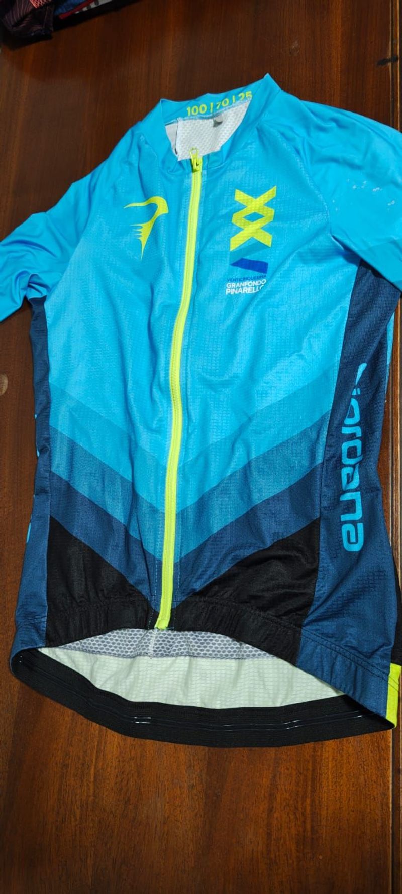 Used Pinarello Gran Fondo Jersey Cycling Clothing