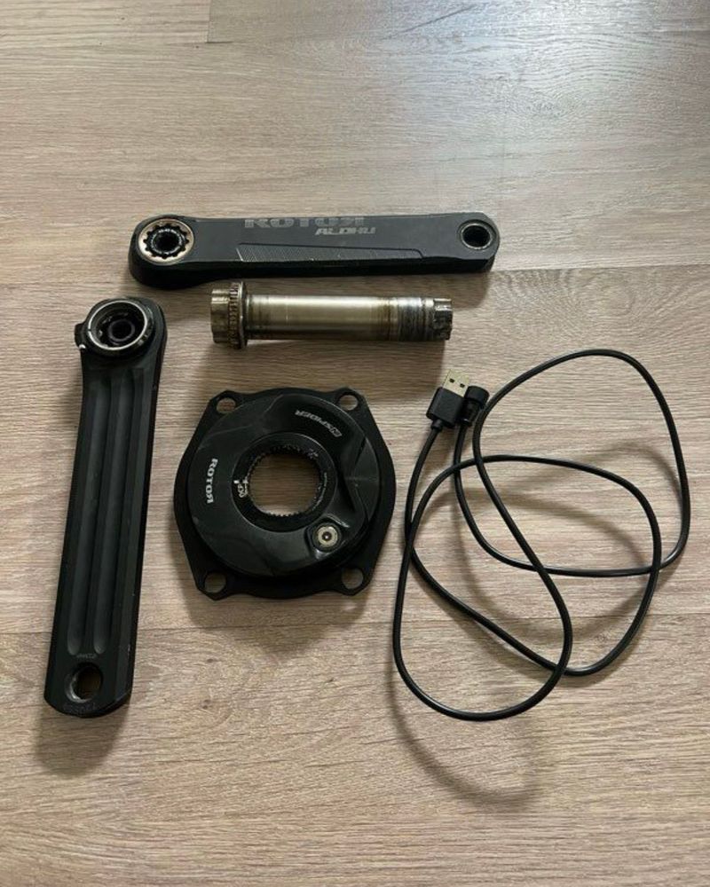 Used Rotor Aldhu INspider Crankset 2023 Drivetrain & Pedals