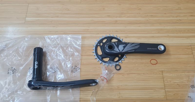 Used Sram X1 Carbon DUB 2026 Drivetrain & Pedals
