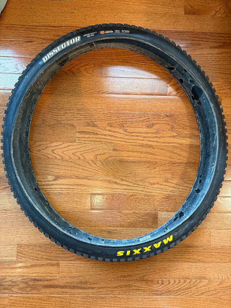 Used Maxxis Dissector 2023 Tyres & Tubes