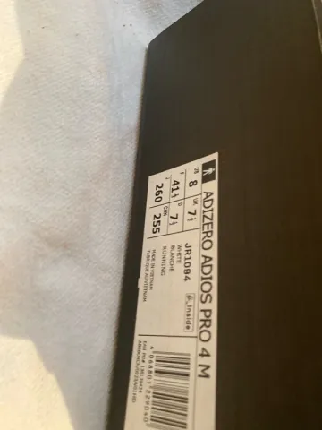Used Adidas adizero adios pro 4 bike — image 8 of 8