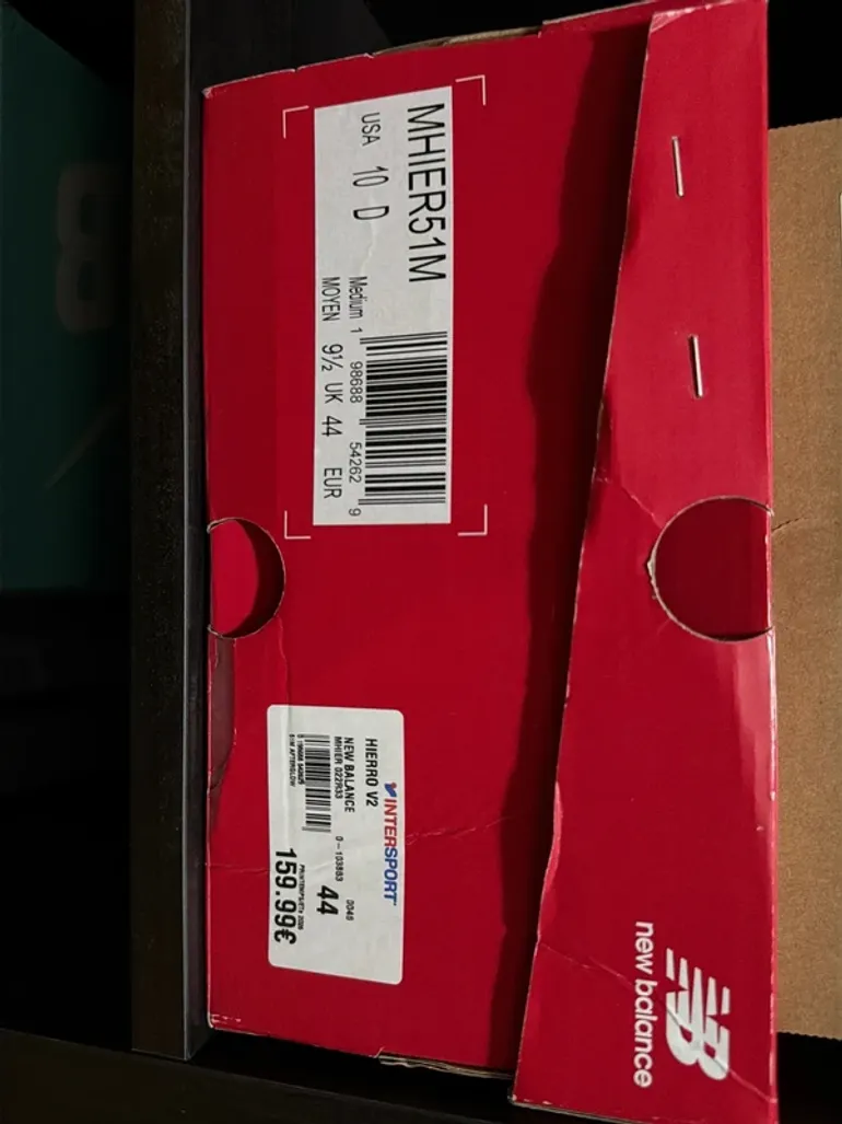 New Balance Hierro v2 bike usato — immagine 9 di 9