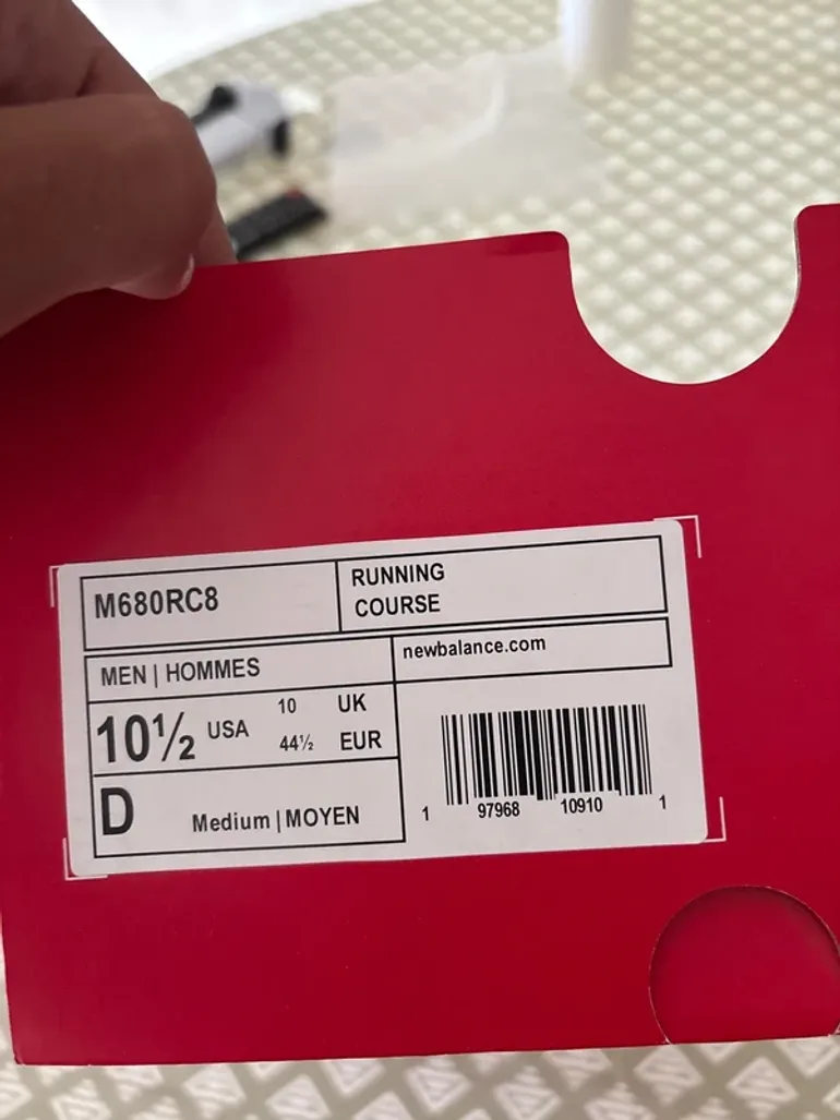 Używany New Balance M680RC8 bike — zdjęcie 5 z 6