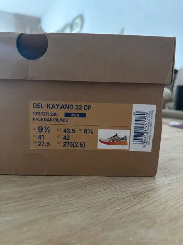 Asics Gel Kayano 32 CP bike usato — immagine 6 di 6