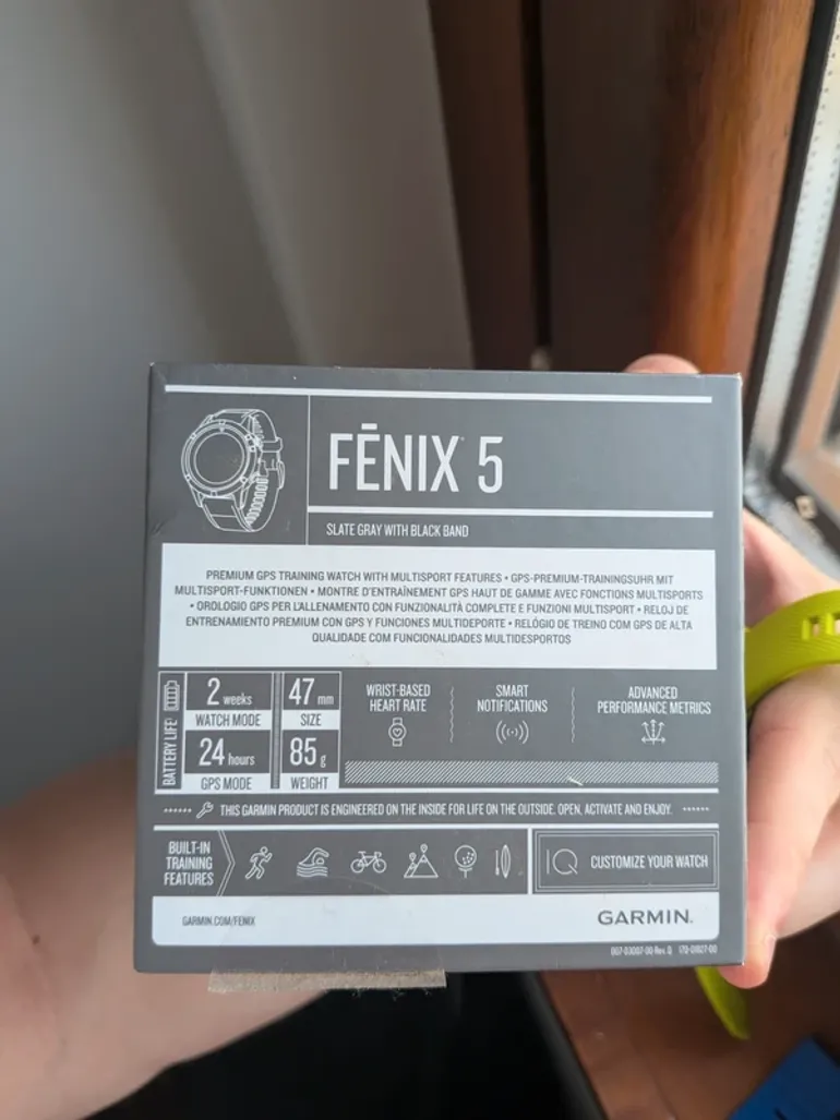 Garmin Fenix 5 bike usato — immagine 7 di 8