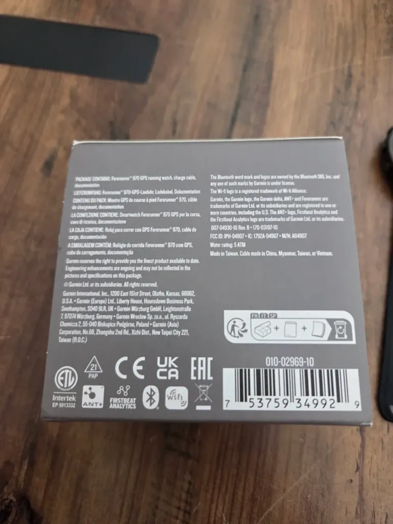 Used Garmin Forerunner 970 bike — image 8 of 8