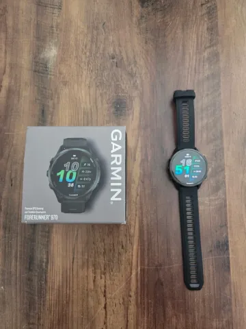 Used Garmin Forerunner 970 bike — image 6 of 8