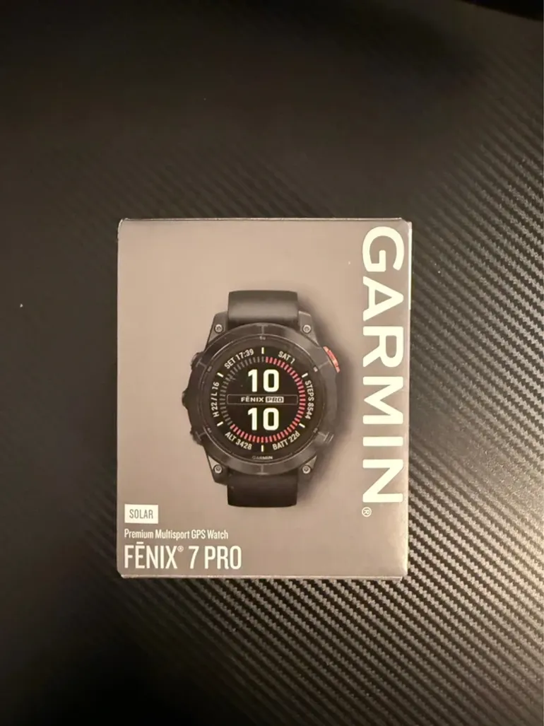 Used Garmin Fenix 7 Pro Solar bike — image 3 of 4