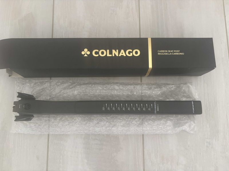 Used Colnago Seatpost V4, V4RS, C68, C68 Gravel, G3-X, G4-X 2024 Saddles & Seatposts
