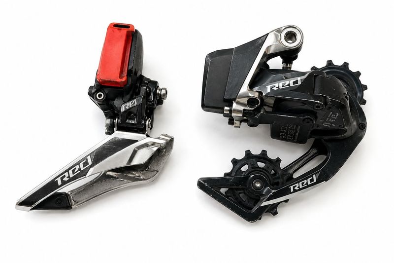 Used Sram Red Derailleur Set 2023 Drivetrain & Pedals