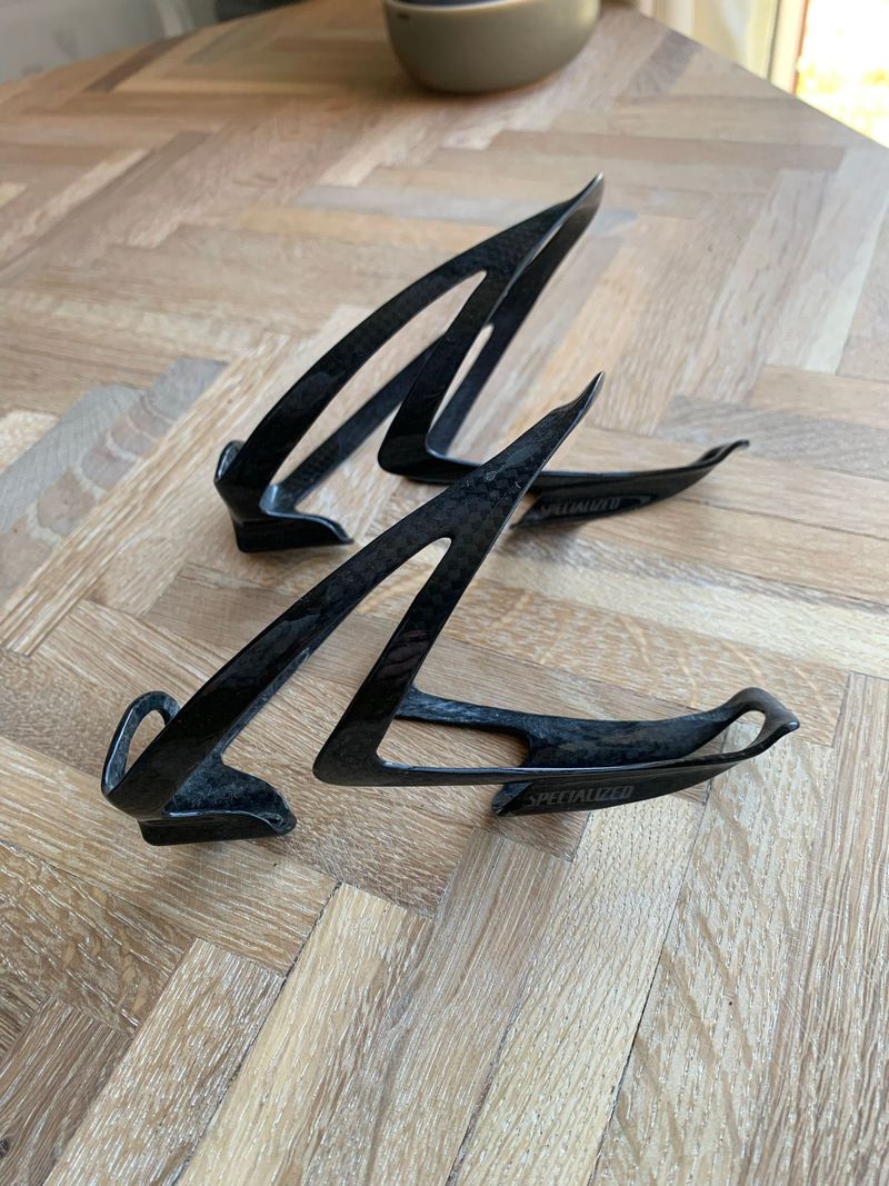 Used Specialized Carbon Bottle Cage Cycling Accessories