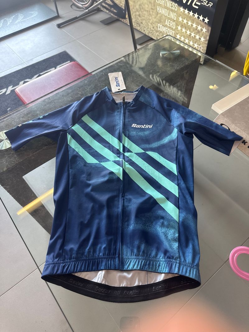 Brugt Santini Filo Hero Design Jersey Cycling Clothing