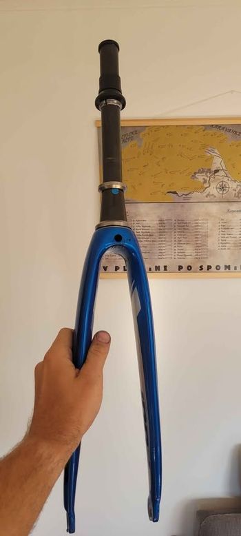 ☆FUJI FC440 フルカーボンフロントフォーク ヘッドパーツ付 今なら配