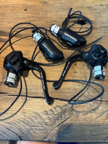 Brugt Shimano Chrono Brake Levers bike — billede 3 af 3