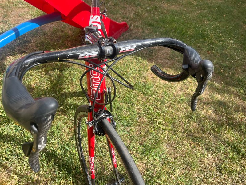 Used Fsa SL-K Compact Carbon Handlebar Cockpit