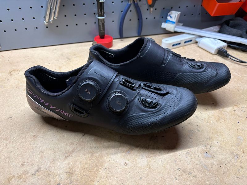 Used Shimano S-Phyre RC9 RC902 Cycling Shoes
